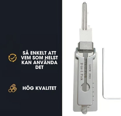 LockPro® - 2-i-1 nyckeldecoder i rostfritt stål