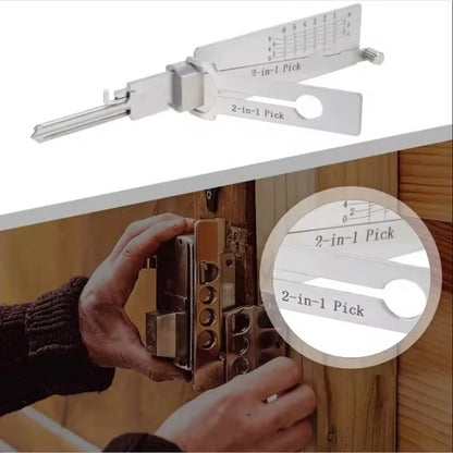 LockPro® - 2-i-1 nyckeldecoder i rostfritt stål