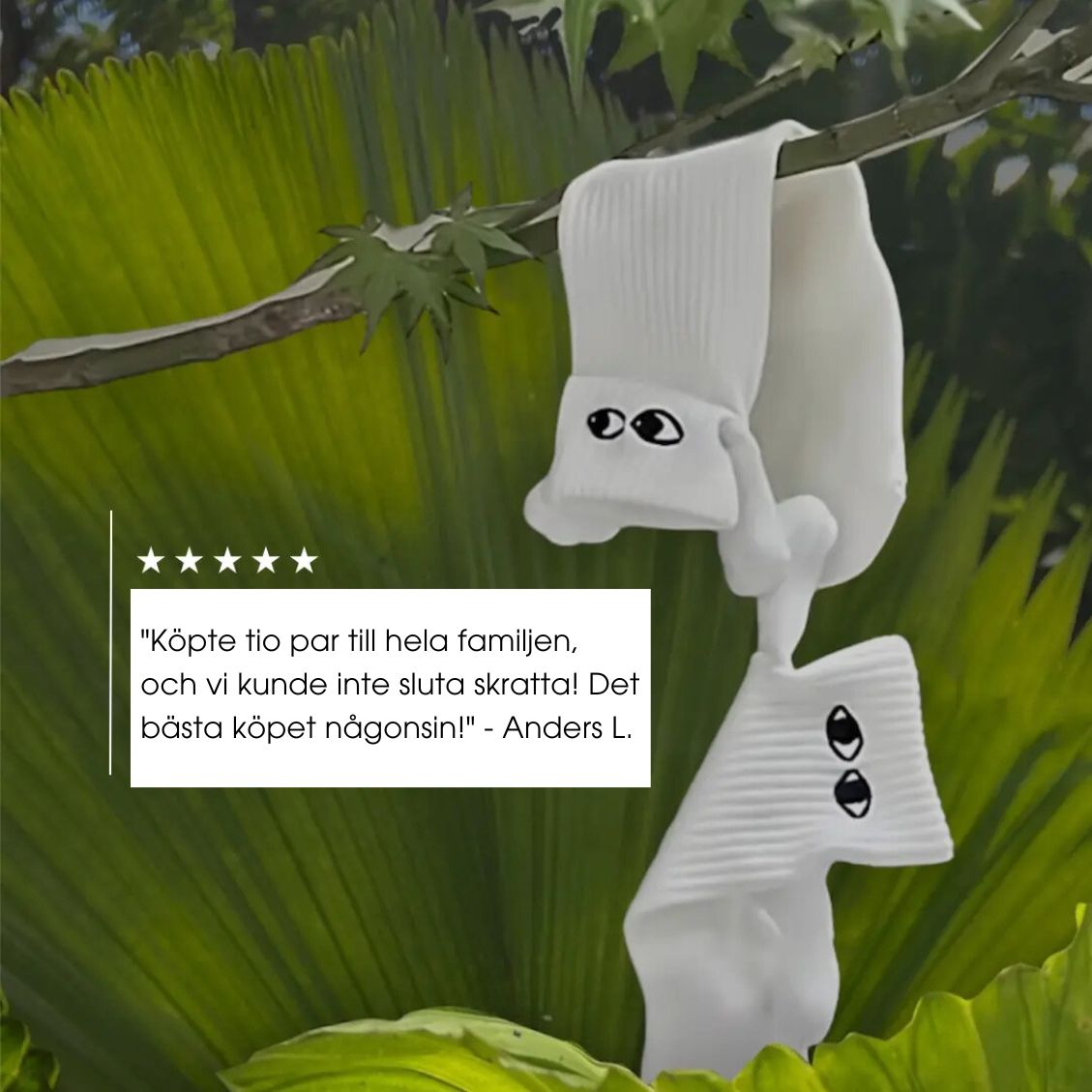 Hand-in-Hand Socks – Bli själsfränder för alltid! - 1+1 GRATIS